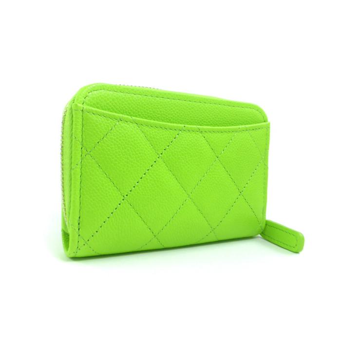 キャビアスキン シャネル （CHANEL） マトラッセ クラシック ジップ 