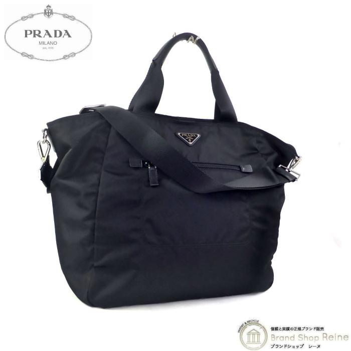PRADA プラダ （PRADA） ナイロン テスート×サフィアーノ  