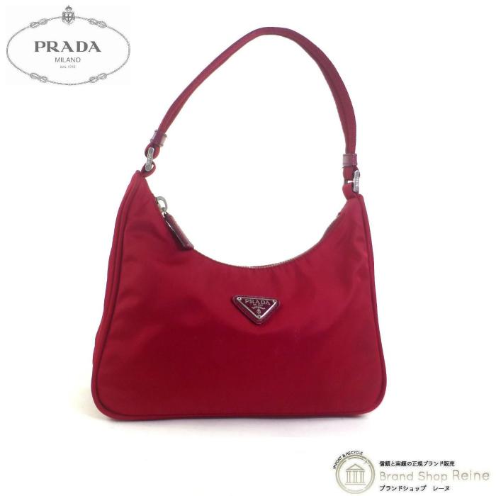 PRADA プラダ テスートナイロン SPORT ハンドバッグ ロック付 PRADA（プラダ） ナイロン TESSUTO SPORT トライアングルロゴ