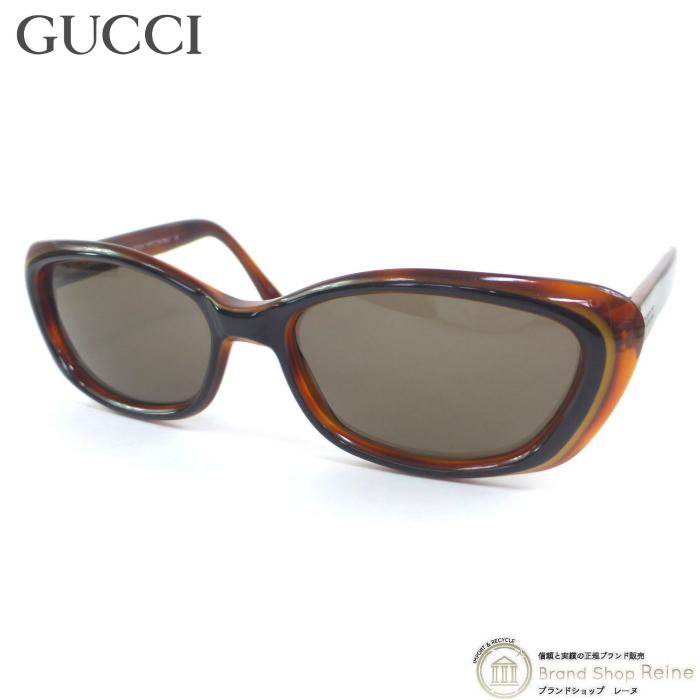 グッチ サングラス ブラック 黒 ゴールド GGロゴ べっ甲風 スクエア GUCCI（グッチ） キャットアイ オーバル スクエア べっ甲 サングラス