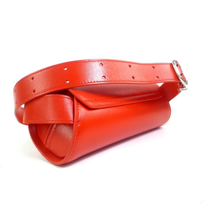 ジルサンダー （JIL SANDER） Cannolo カンノーロ ミニ ハンド ショルダー バッグ J08WD0008 ポピー（新品）の画像