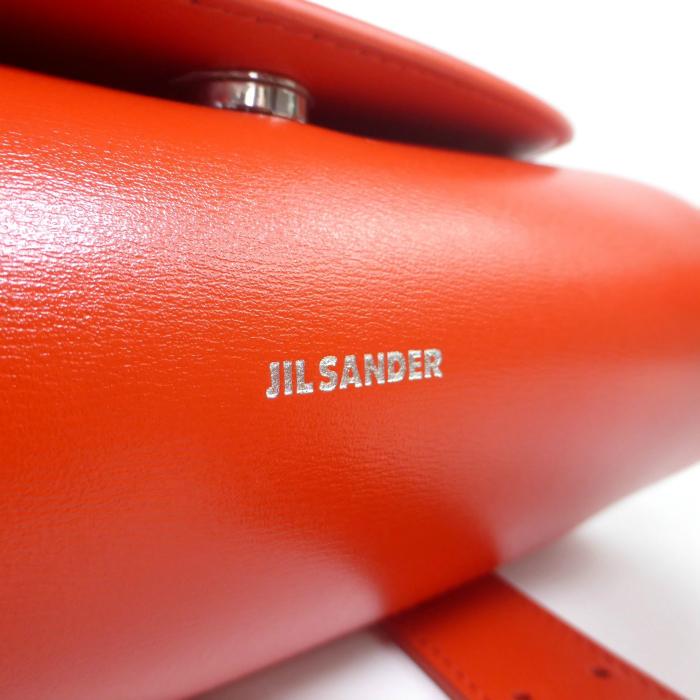 ジルサンダー （JIL SANDER） Cannolo カンノーロ ミニ ハンド ショルダー バッグ J08WD0008 ポピー（新品）の画像