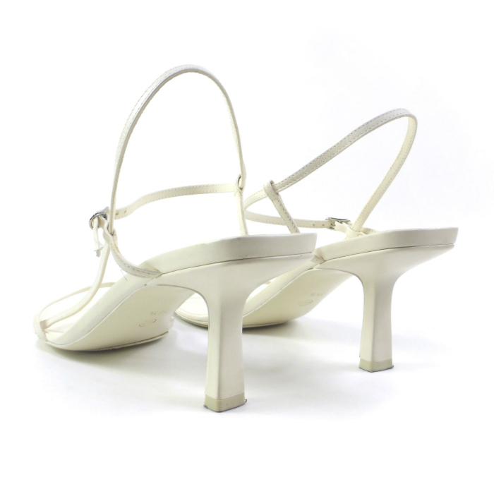 THE ROW ザロウ　bare sandal ベアサンダル Bare Sandal Black in Leather – The Row