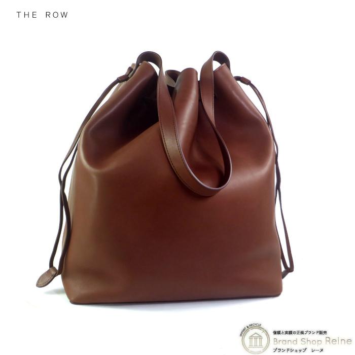 THE ROW（ザ ロウ） Belvedere レザートートバッグ W1664 コーヒー