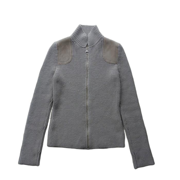 GUCCI（グッチ） ウール カシミア ドライバーズニット ジップニット