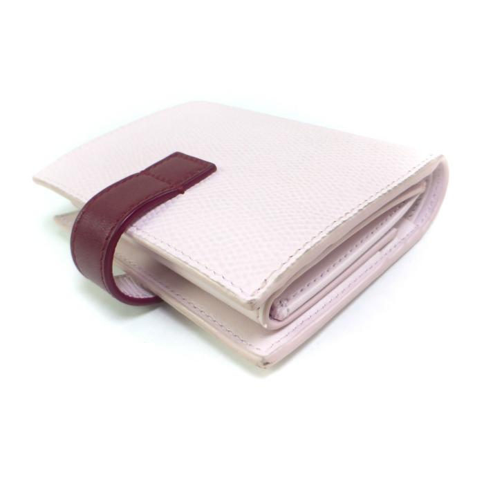 セリーヌ 二つ折り財布 スモール ストラップ ウォレット バイカラー ブランド CELINE セリーヌ （CELINE） バイカラー スモール ストラップ 二