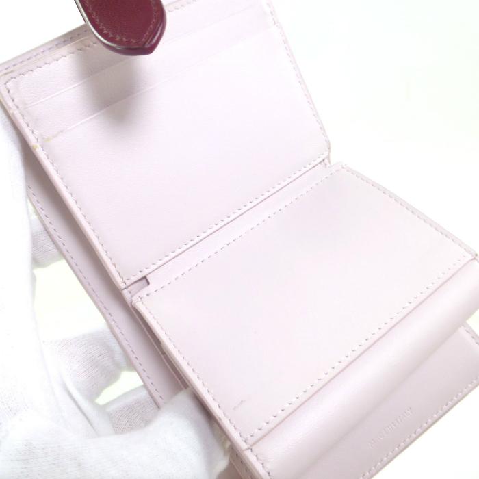 セリーヌ 二つ折り財布 スモール ストラップ ウォレット バイカラー ブランド CELINE セリーヌ （CELINE） バイカラー スモール ストラップ 二