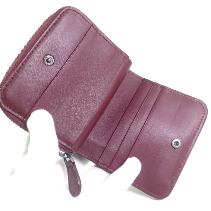 こつこ　BOTTEGA VENETA ミニ財布　ラウンドジップ　イントレ BOTTEGA VENETA ボッテガ ヴェネタ （BOTTEGA VENETA） イントレ