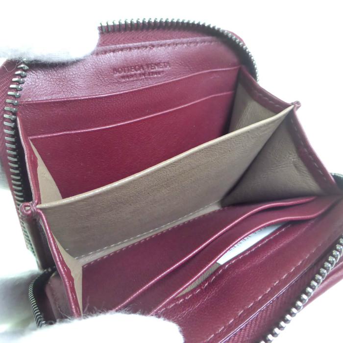 こつこ　BOTTEGA VENETA ミニ財布　ラウンドジップ　イントレ 新品同様 BOTTEGA VENETA ミニ財布 ラウンドジップ イントレ