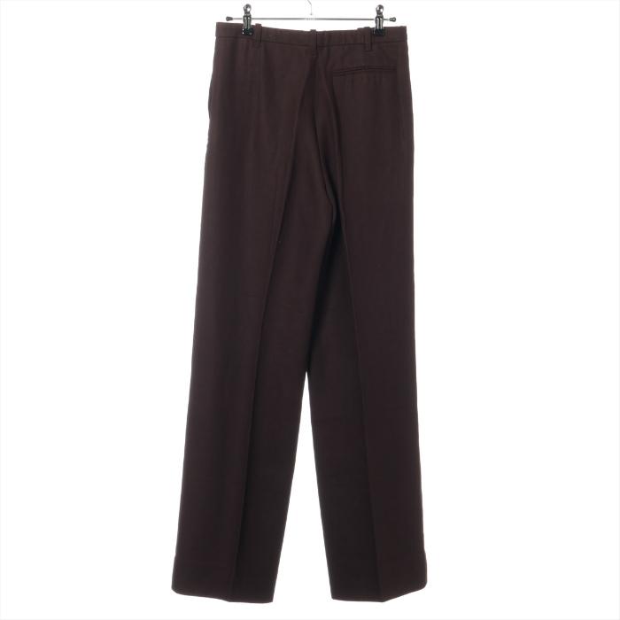 HERMES（エルメス）メンズ スラックス ブラウン HERMES（エルメス） スラックス パンツ ズボン ボトムス ブラウン ＃34