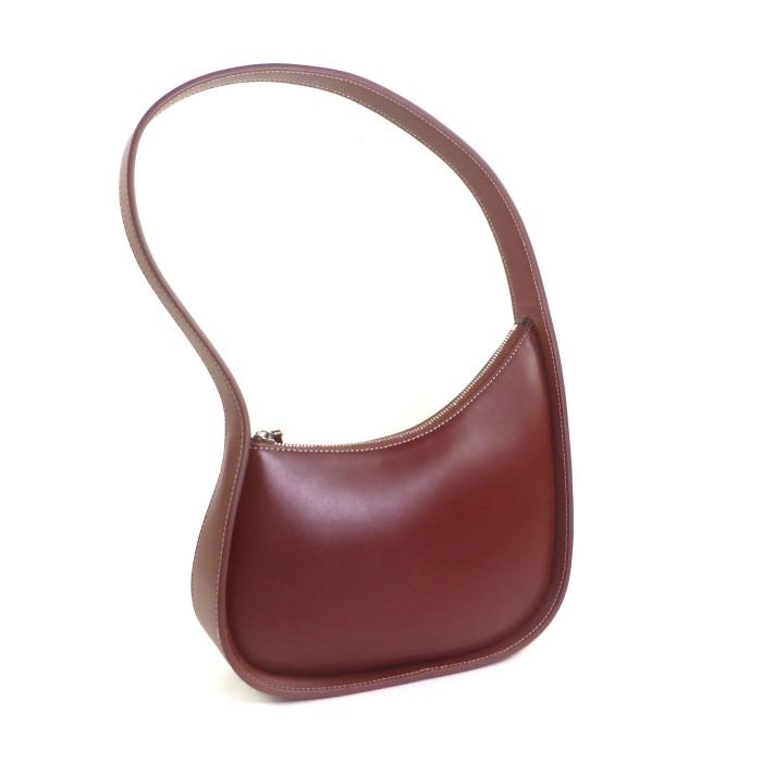 【即納OK】THE ROW Half Moon バッグ レザー THE ROW Half Moon レザー ショルダーバッグ | NET-A-PORTER