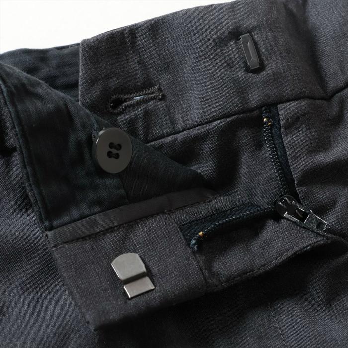 プラダ （PRADA） スラックス パンツ ズボン ボトムス グレー ウェア #36 DNA940（中古）