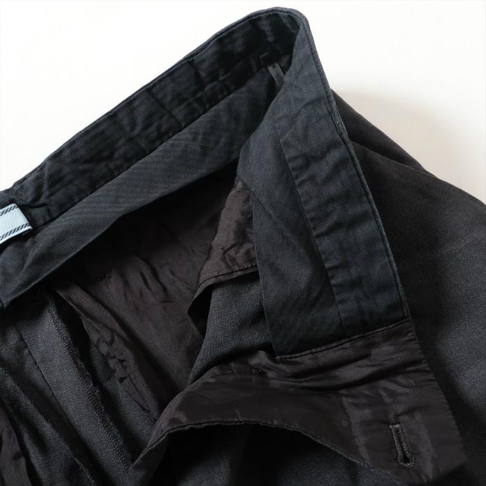 プラダ （PRADA） スラックス パンツ ズボン ボトムス グレー ウェア #36 DNA940（中古）