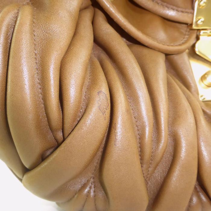 miu miu（ミュウミュウ） マテラッセ 2wayハンド ショルダー バッグ