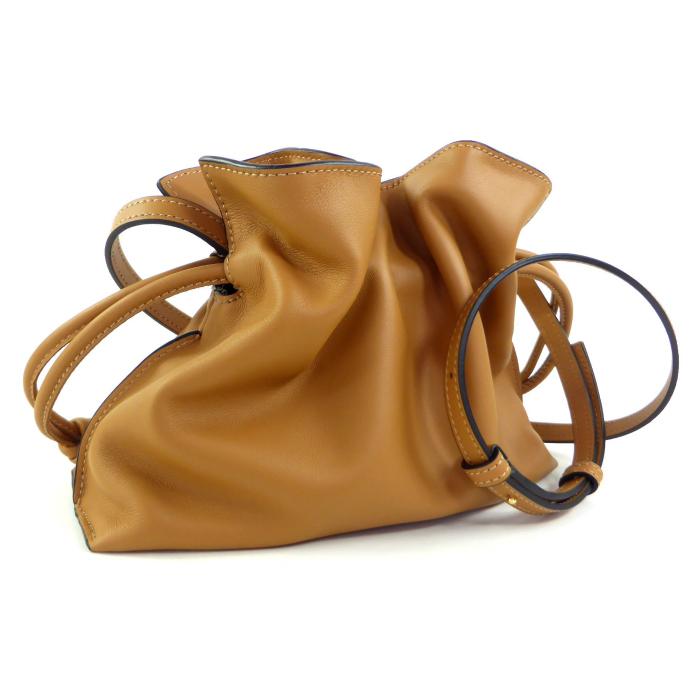 LOEWE フラメンコクラッチミディアムウォームデザート