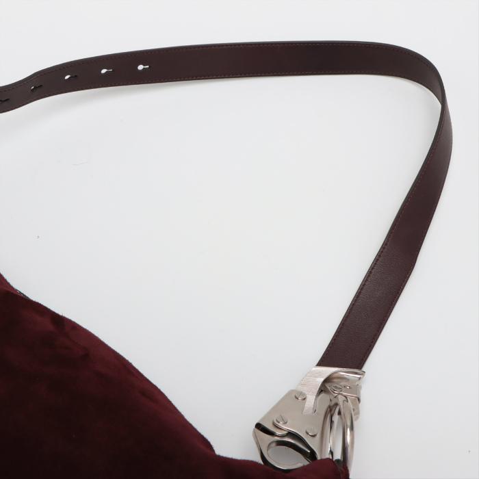 BURBERRY（バーバリー） Large Knight Bag スエード ラージ ナイト