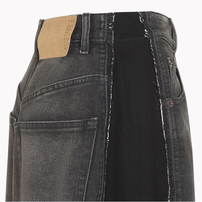 メゾン マルジェラ （Maison Margiela） MM6 デニム・ジーパン パンツ S62LB0177 25 ブラック ウェア（新品）の画像