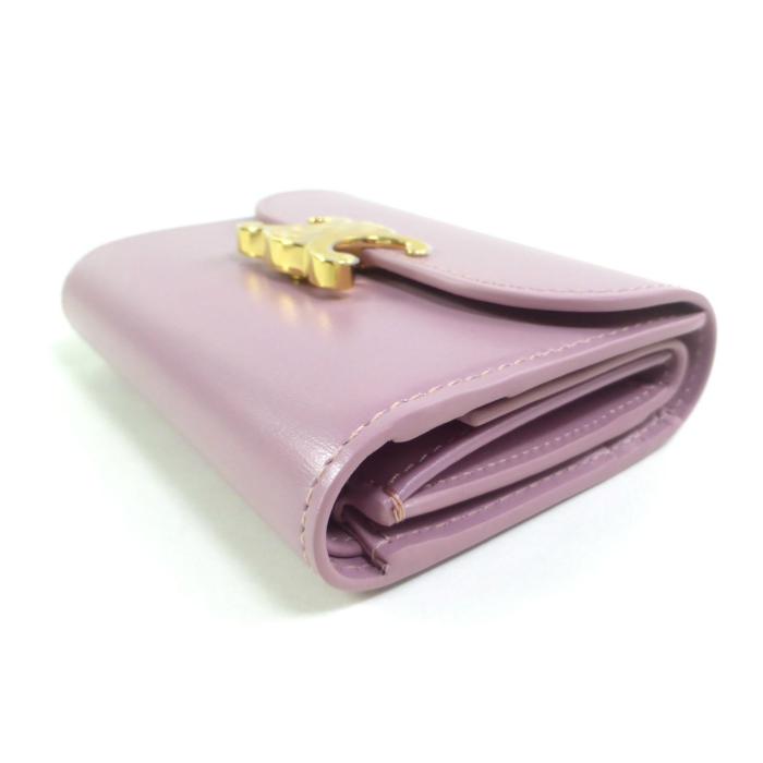 TRIOMPHE セリーヌ (CELINE) スモール フラップ ウォレット TRIOMPHE セリーヌ (CELINE) スモール フラップ ウォレット