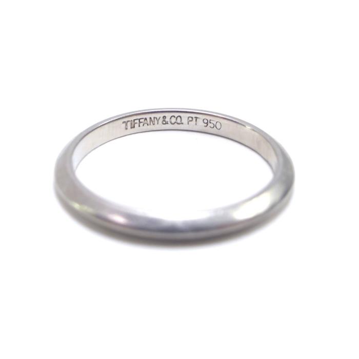 TIFFANY&Co.（ティファニー） ナイフエッジ リング Pt950 指輪 約9号