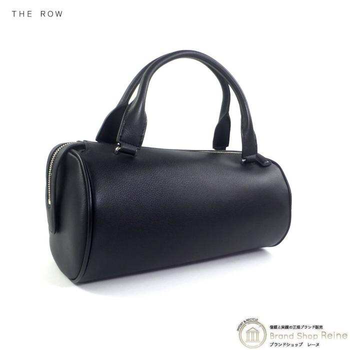 THE ROW ブラック ハンドバッグ THE ROW（ザ ロウ） Edith レザー ハンドバッグ W1673 ブラック（新品