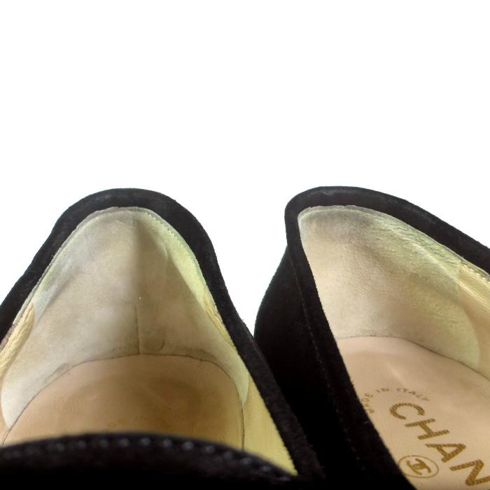 シャネル　CHANEL フラットシューズ　マトラッセ　スエード　ココマーク 楽天市場】CHANEL シャネル ロゴ マトラッセ ココマーク スニーカー