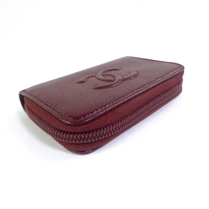 キャビアスキン シャネル （CHANEL） コインケース カードケース 小銭 