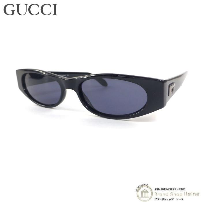 GUCCI（グッチ） Gメタル オーバル サングラス GG2424/N/S ブラック