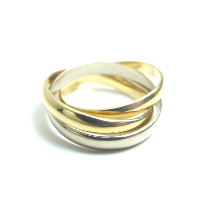 TRINITY（Cartier） カルティエ （Cartier） トリニティ 3連 K18 