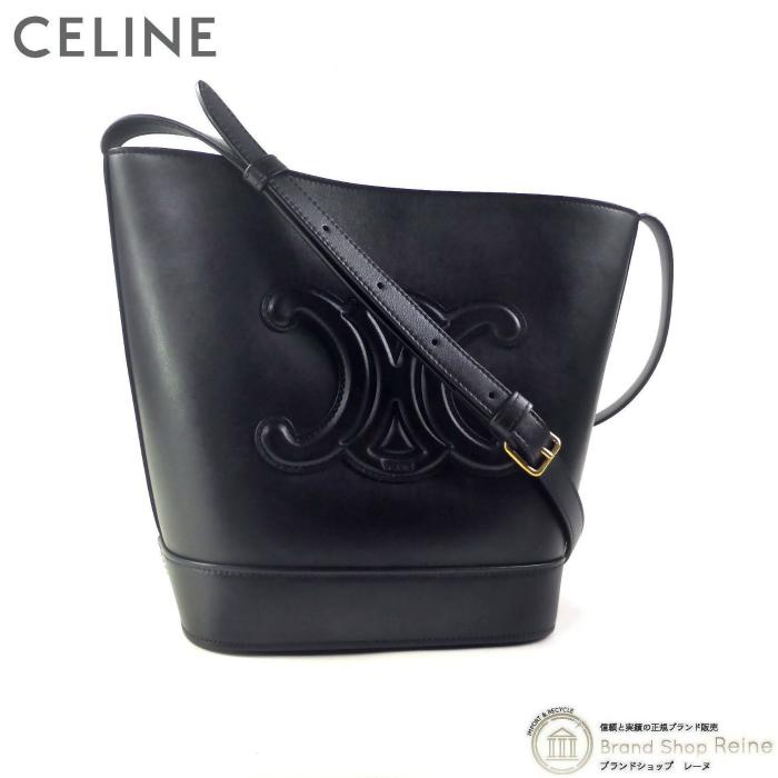 TRIOMPHE セリーヌ （CELINE） スモール バケット キュイル トリオンフ
