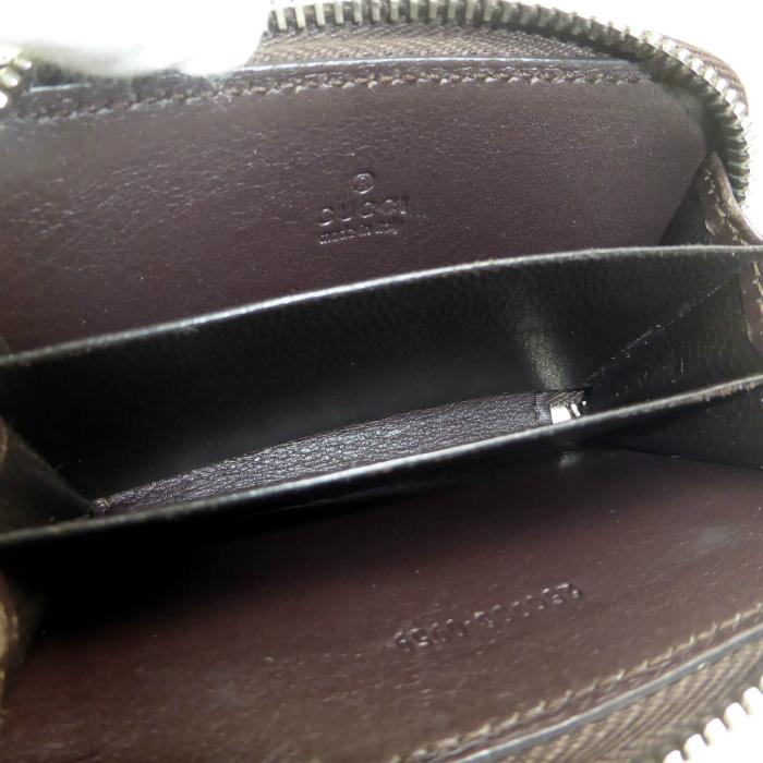 ダブルG グッチ （GUCCI） クロコ型押し ジップアラウンド