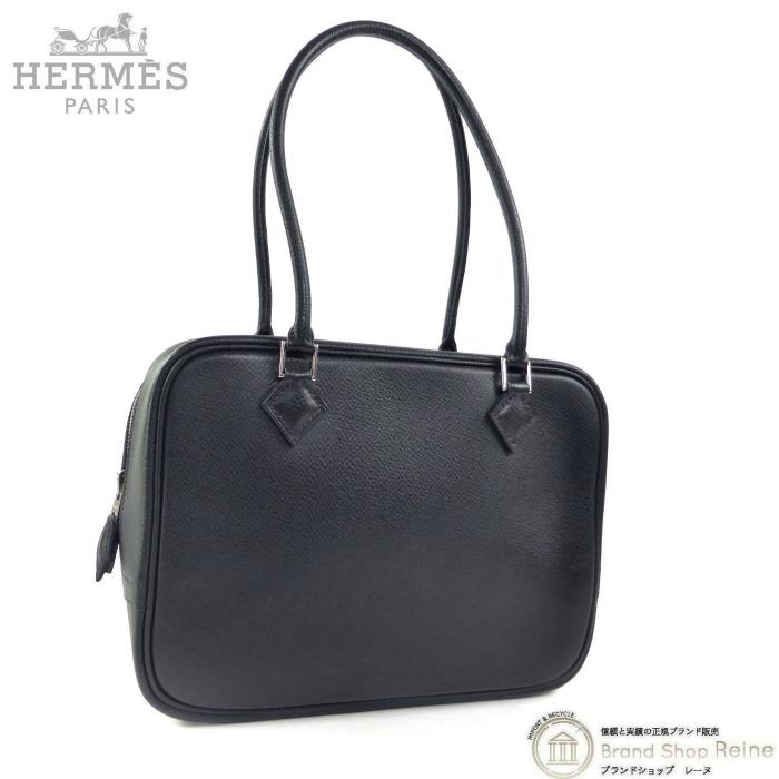 HERMES（エルメス） ミニ プリュム20 ヴォーエプソン ブラック □H刻 