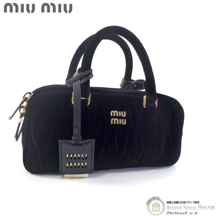 miu ミュウミュウ (MIUMIU) アルカディ ベルベット ハンド miu ミュウミュウ (MIUMIU) アルカディ ベルベット ハンド