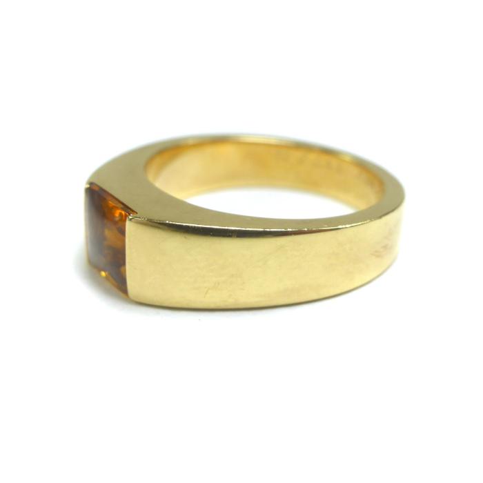 Cartier カルティエ タンク リング　シトリンYG Cartier カルティエ タンク リング シトリンYG