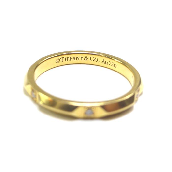 Tiffany&Co. トゥルーバンド リング K18 9号 TIFFANY&Co.（ティファニー） トゥルー バンド リング ダイヤモンド