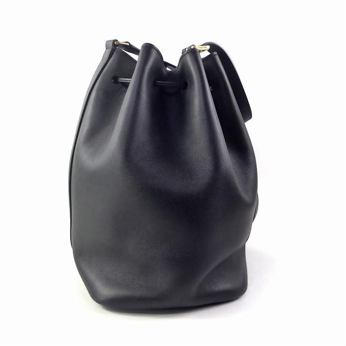 miu miu（ミュウミュウ） レザー バケット ショルダー バッグ 5BE089 