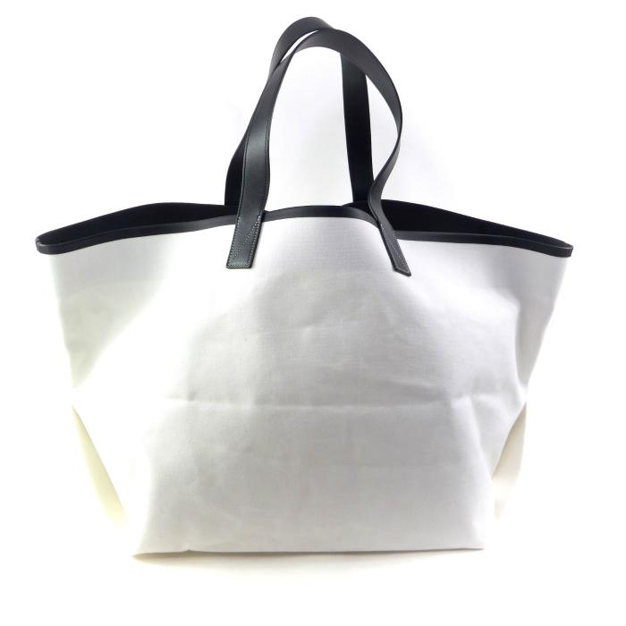 限定値下げ CÉLINE メイドイントート ショルダーバッグ ホワイト/ブラック CELINE セリーヌ （CELINE） メイドイン トート ミディアム