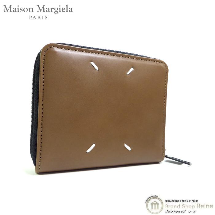 メゾン マルジェラ　二つ折り財布 ブラウン 中古・古着通販】Maison Margiela (メゾンマルジェラ) 2つ折り