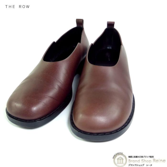 THE ROW（ザ ロウ） MONCERU レザー ローファー ＃37 シューズ 靴