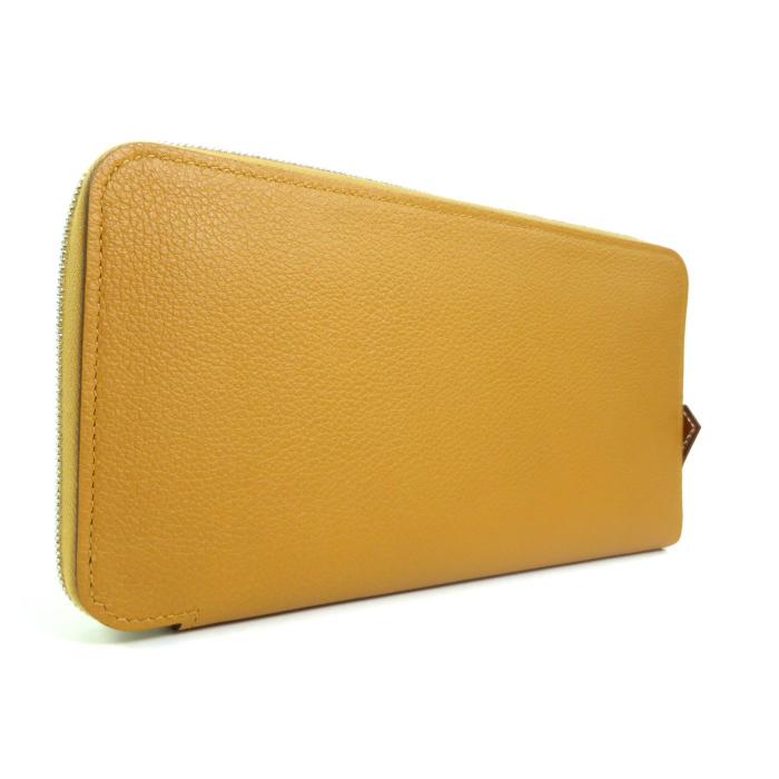 エルメス （HERMES） アザップ シルクイン エバーカラー キャラメル W刻 ラウンドファスナー 長財布 085200CK（新品）の画像