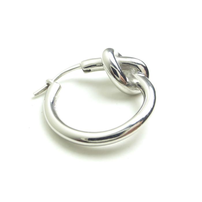 CELINE セリーヌ （CELINE） ノット スモール フープ ピアス