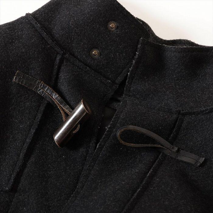 JIL SANDER（ジルサンダー） ウール ダッフルコート 48 ブラック
