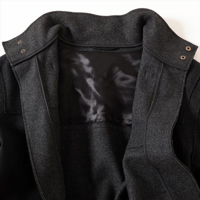 JIL SANDER（ジルサンダー） ウール ダッフルコート 48 ブラック