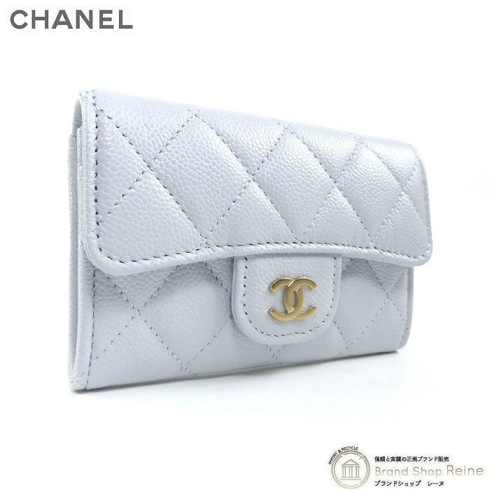 マトラッセ シャネル （CHANEL） キャビアスキン カードケース 名刺 
