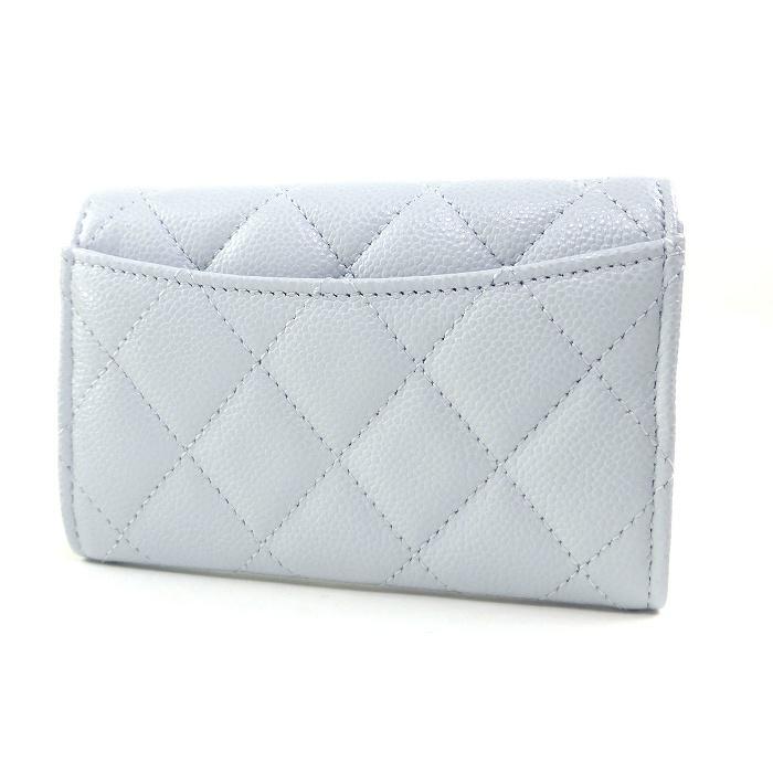 マトラッセ シャネル （CHANEL） キャビアスキン カードケース 名刺 