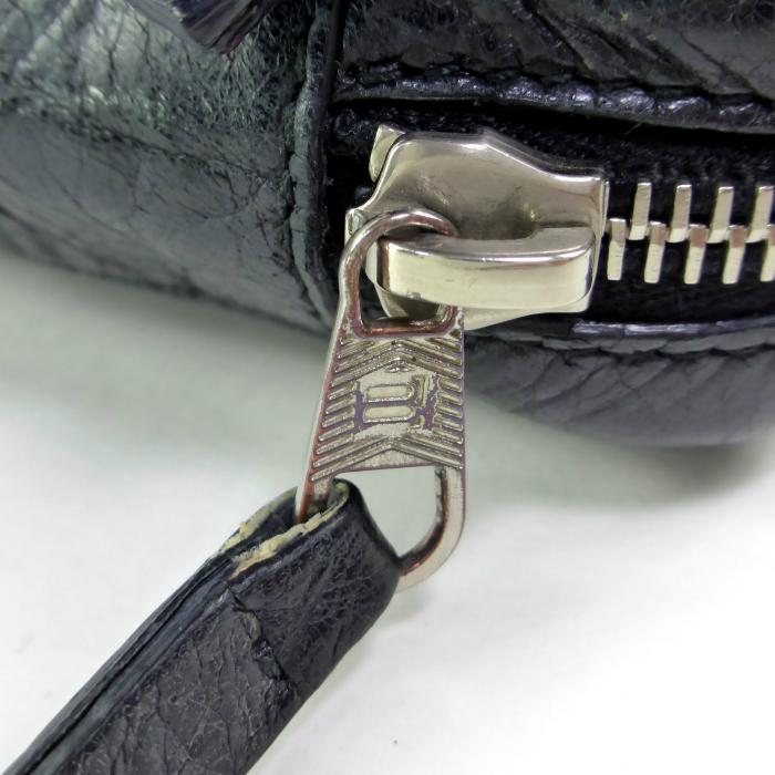 BALENCIAGA（バレンシアガ） ポーチ ジップケース ポーチ レザー