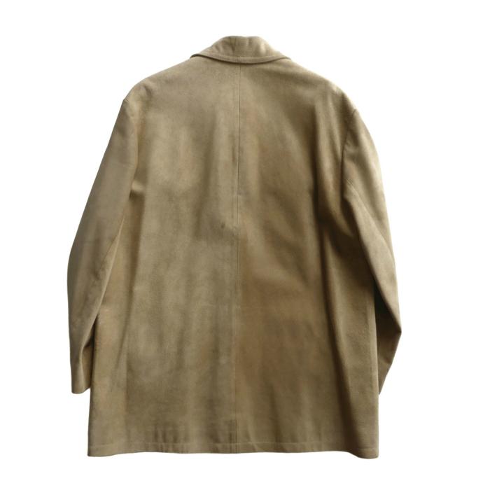 HERMES スエード　コート HERMES（エルメス） （HERMES）ピッグ スエード レザー カーコート