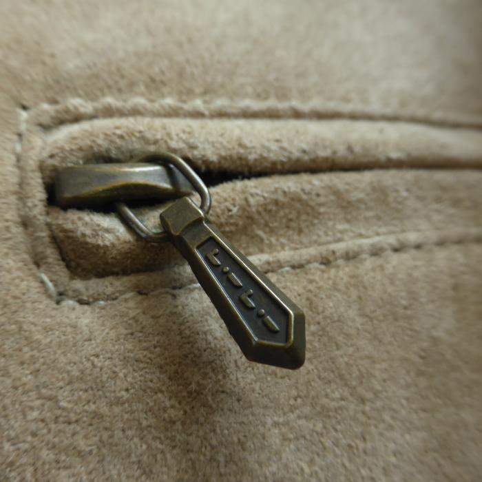 HERMES スエード　コート HERMES - Vintage エルメス HERMES コート ダブルブレスト スウェード