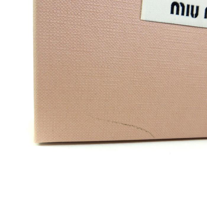 miumiu ミュウミュウ マテラッセ コンパクトウォレット 二つ折り財布