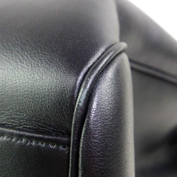 セリーヌ （CELINE） 16 セーズ ラージスープル 24H ショルダーバッグ レザー 195533 ブラック×SV金具（美品）中古 | 16（CELINE） | 05