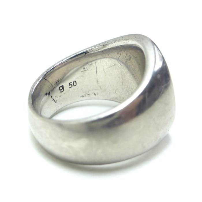 TOM WOOD（トムウッド） Oval オーバル リング サテン シルバー 925